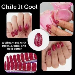 171. Color Street Nail Polish Strips - Chile it Cool